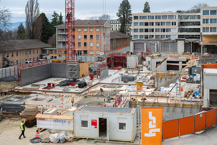 Suivi du chantier de l'hôpital psychiatrique de CERY, 2ème tra