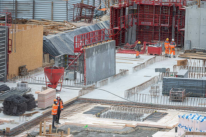 Suivi du chantier de l'hôpital psychiatrique de CERY, 2ème tra