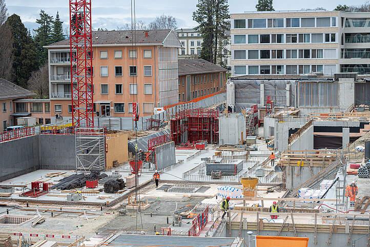 Suivi du chantier de l'hôpital psychiatrique de CERY, 2ème tra