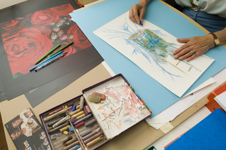 Matériel pour dessiner