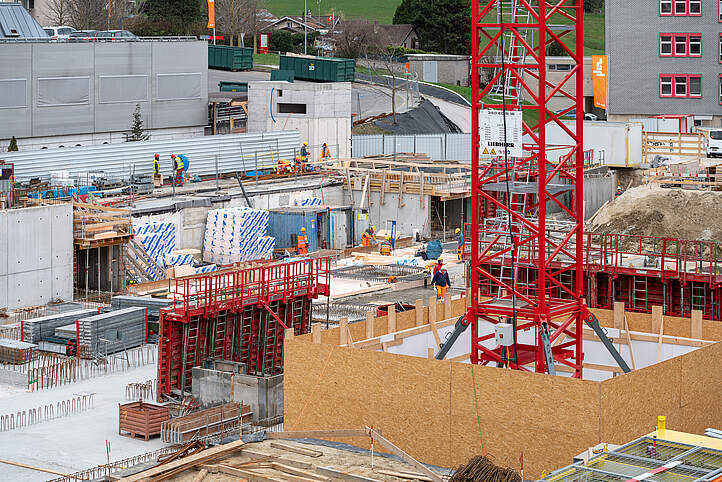 Suivi du chantier de l'hôpital psychiatrique de CERY, 2ème tra