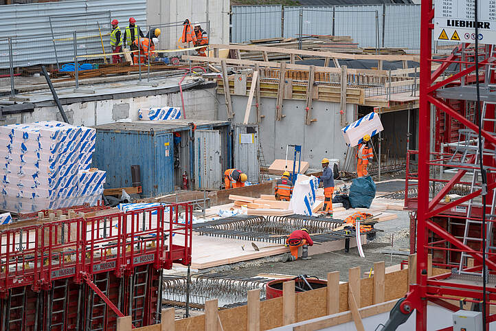 Suivi du chantier de l'hôpital psychiatrique de CERY, 2ème tra