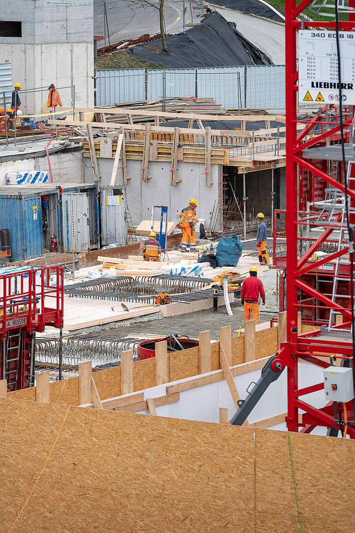 Suivi du chantier de l'hôpital psychiatrique de CERY, 2ème tra