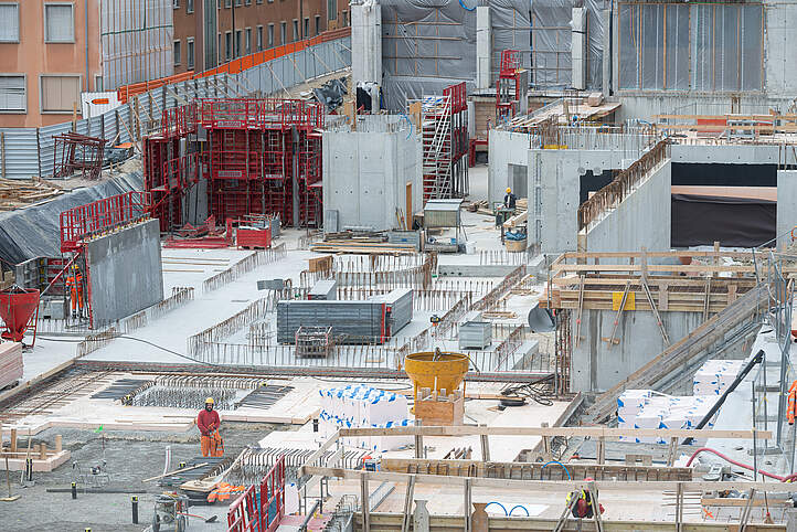 Suivi du chantier de l'hôpital psychiatrique de CERY, 2ème tra